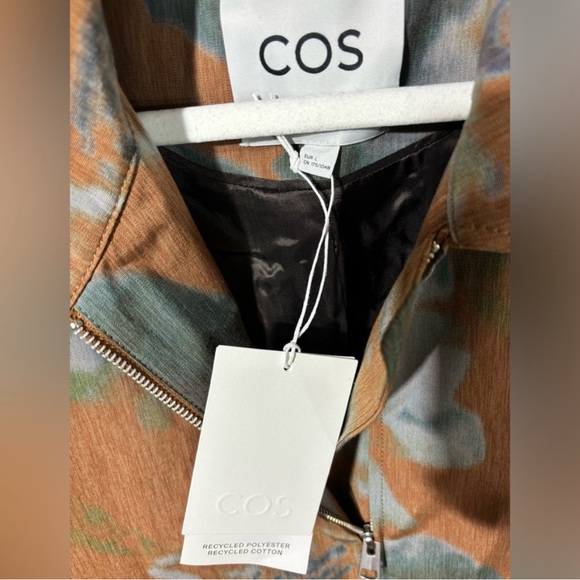 NWT COS Floral Blouson Jacket (This Season!) - Picture 13 of 15